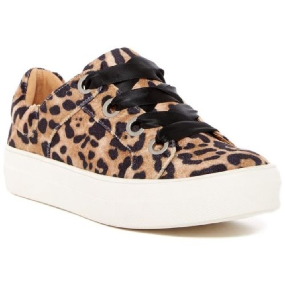 NEW STEVE by STEVE MADDEN Cheetah Print Sneakers